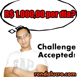 Meta: R$ 1000 em um dia
